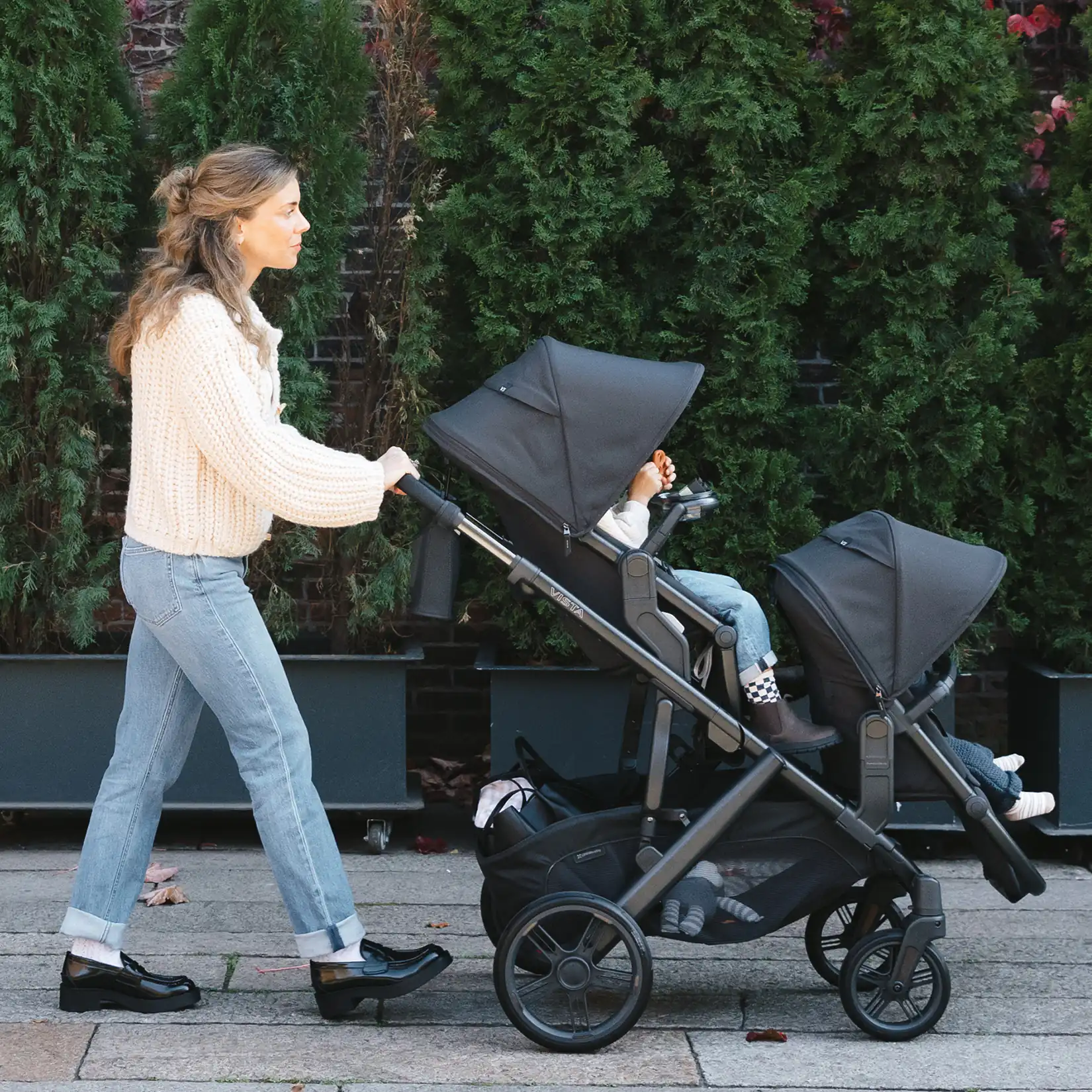 stroller for toddler babyeap 2 in 1 Baby Stroller,Foldable Lightweight Carriage Reversible  Bassinet Pram for Toddler,Travel Stroller with with Cup HolderStorage Bag