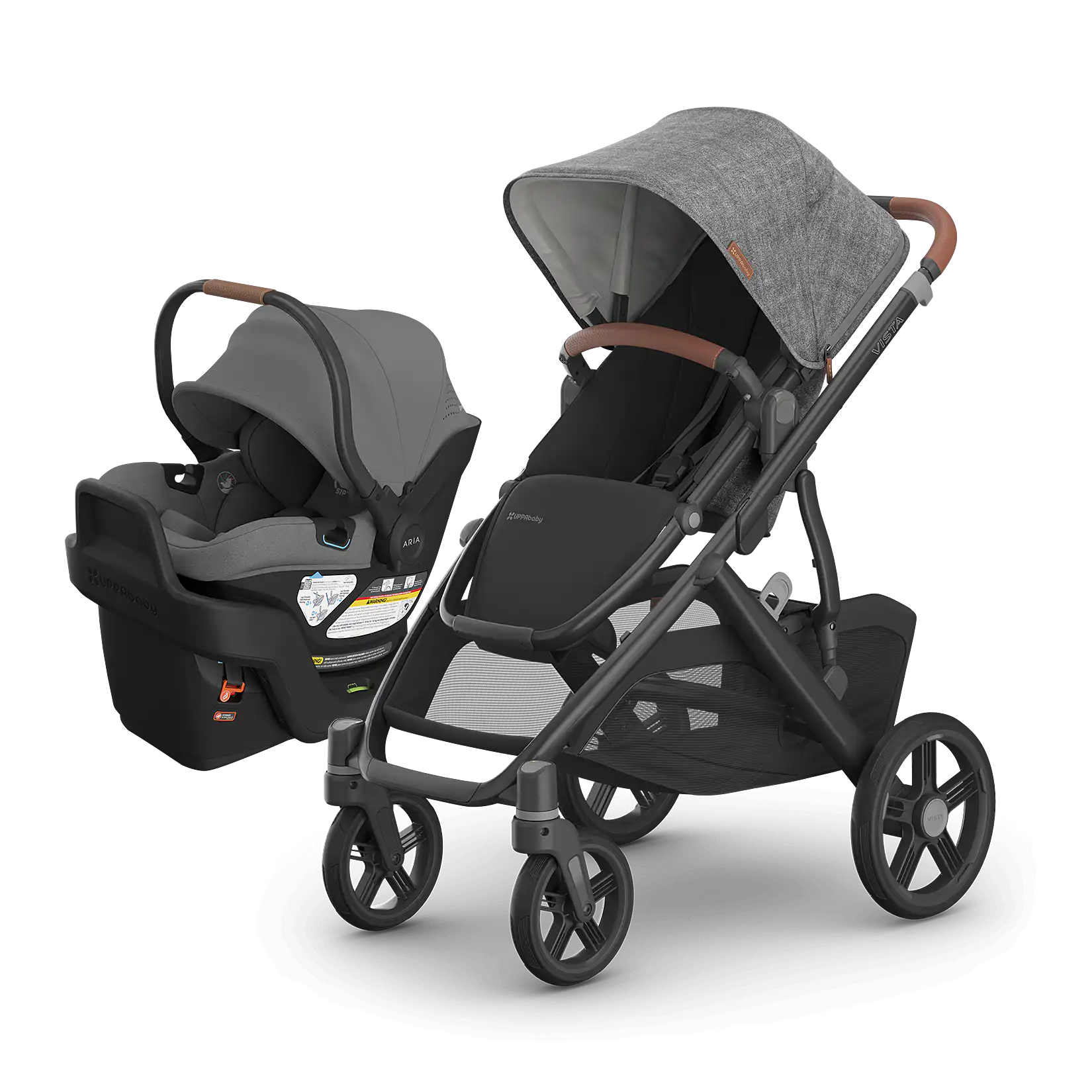 silver cross stroller double Wave 2023 + Tandem Second Seat Le Pan II and carry up to Hardcase Backpack Carry On Colour:Gloss Black AS/NZ 1698