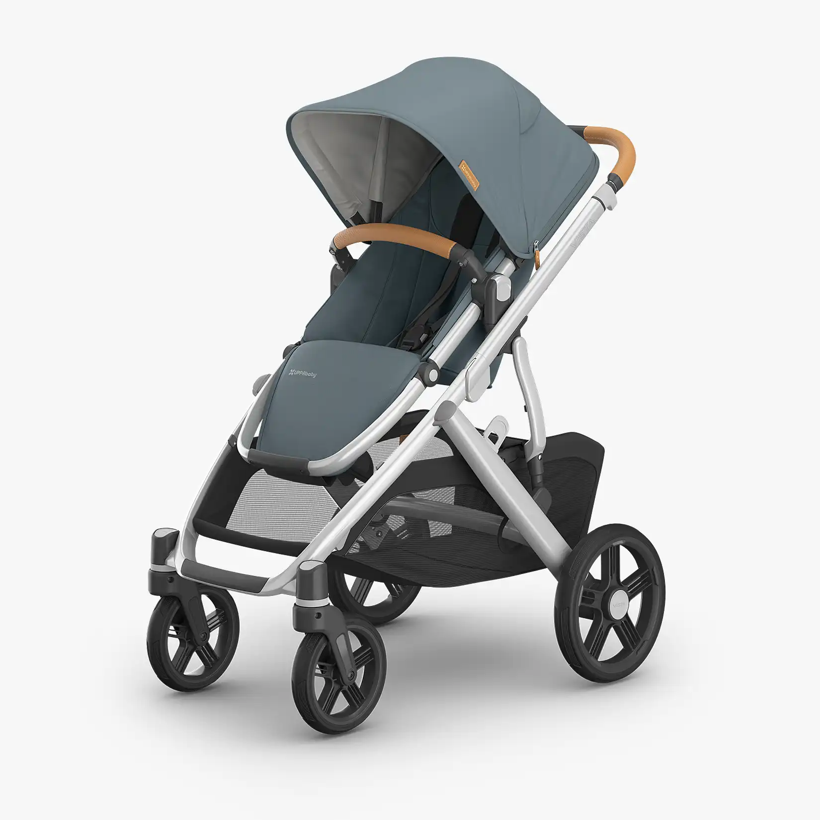 アッパベビー　VISTA 2人乗り　ステップ付き　　直接引き渡しも可 Uppababy vista アッパベビー ビスタ 2人乗りベビーカー 3人乗り