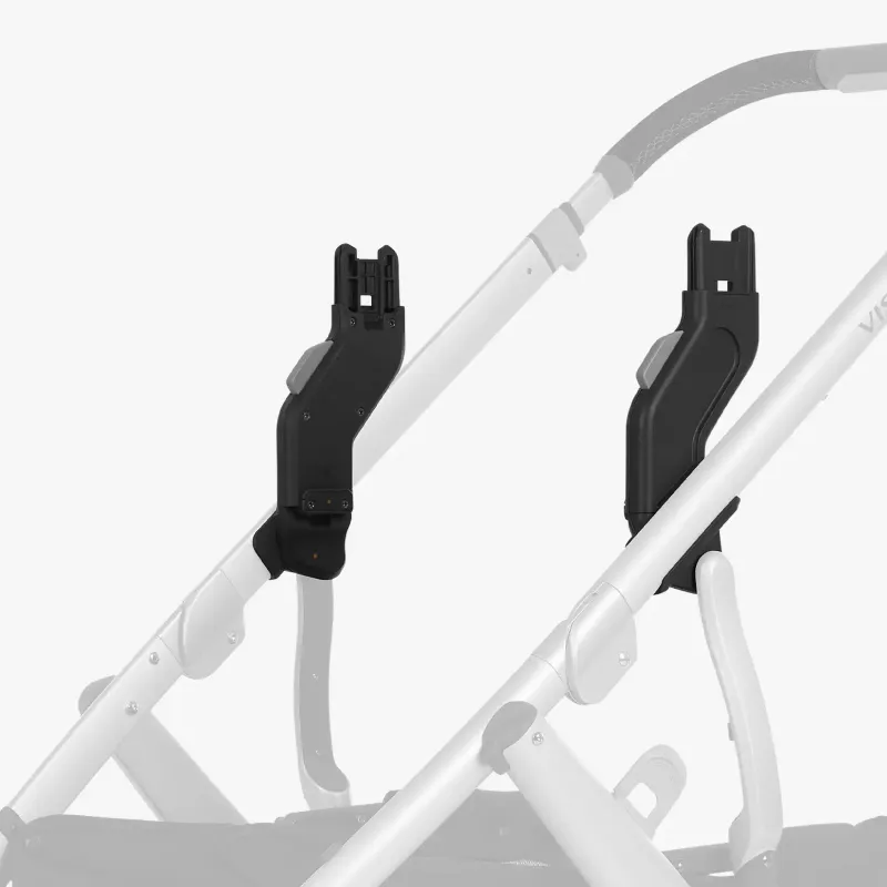 UPPAbaby Minu Car Seat Adaptor for Maxi-Cosi, Nuna and Cybex Infant Car Seats, Black